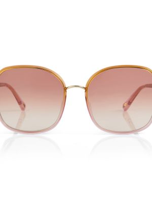 Okulary przeciwsłoneczne oversize Chloã© różowe