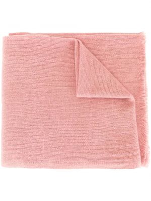 Fular de lână tricotate Norlha roz