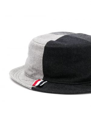 Sombrero de franela Thom Browne gris