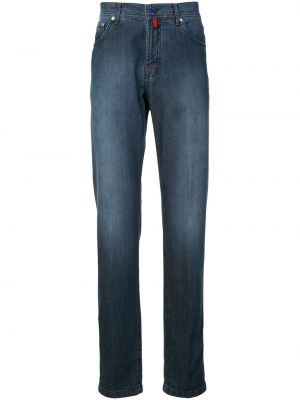 Jeans med normal passform Kiton blå