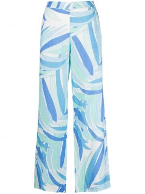 Pantaloni de in cu imagine Mc2 Saint Barth albastru