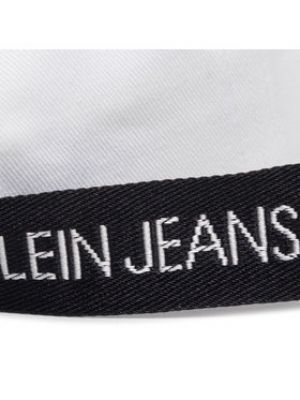 Kšiltovka Calvin Klein Jeans bílá