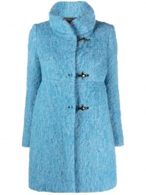 Woll mantel Fay blau