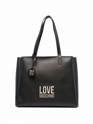 Shoppingbag Love Moschino svart