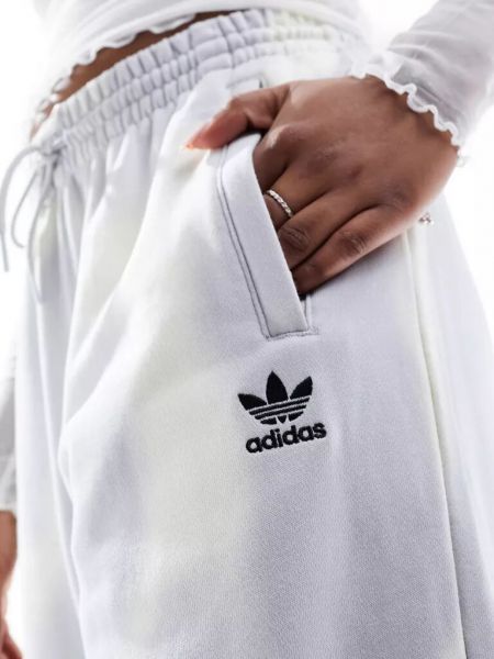 Джоггеры с принтом с эффектом тай-дай Adidas Originals серые