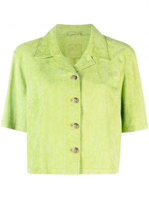 Semišová košile Desa 1972 zelená