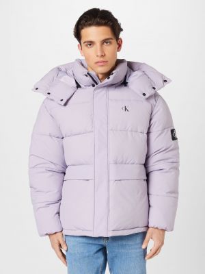 Куртка Calvin Klein фиолетовая