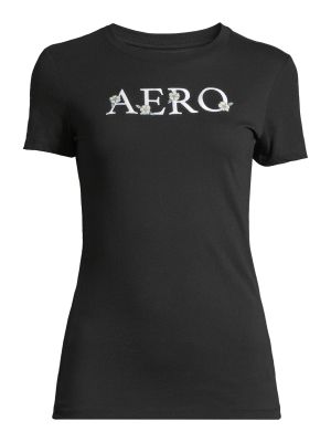 Tričko Aéropostale čierna
