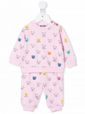 Joggedress for jenter Moschino Kids rosa