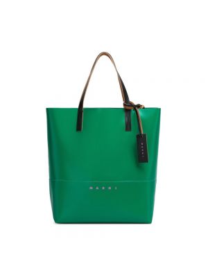 Shopper handtasche Marni grün