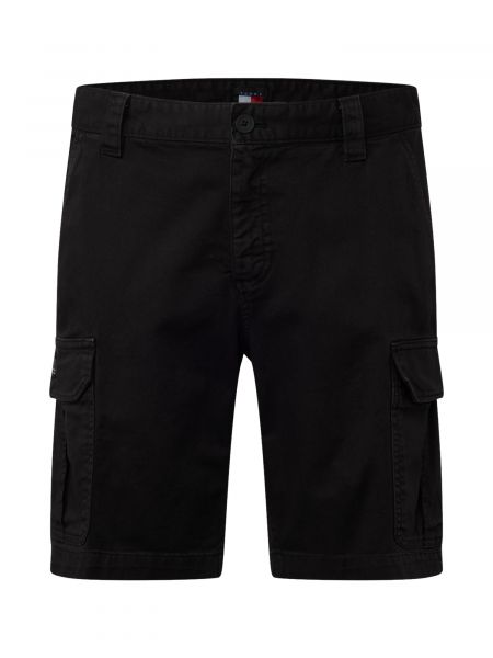 „cargo“ stiliaus kelnės Tommy Hilfiger juoda