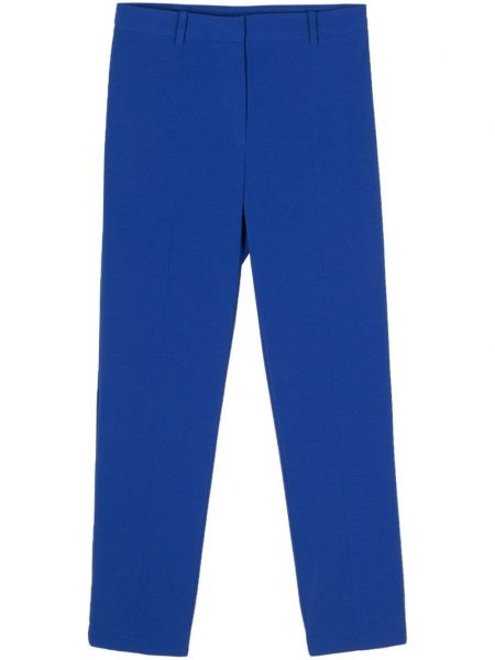 Παντελόνι με χαμηλή μέση σε στενή γραμμή Patrizia Pepe μπλε