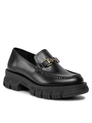 Loafers na platformie Karl Lagerfeld czarne