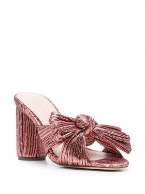 Sandale mit schleife Loeffler Randall pink