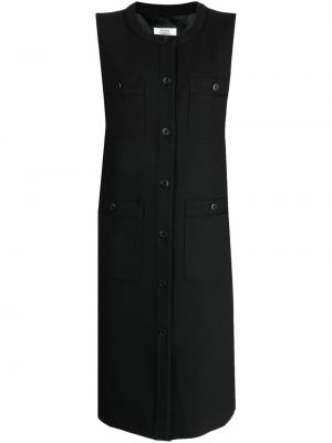 Šaty s knoflíky Studio Tomboy černé