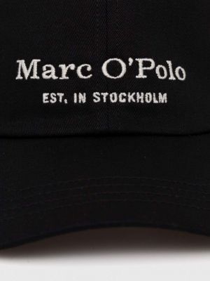 Bombažna kapa Marc O'polo črna