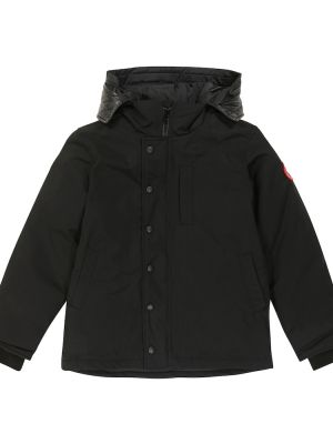 Dunjakke for gutter Canada Goose Kids svart