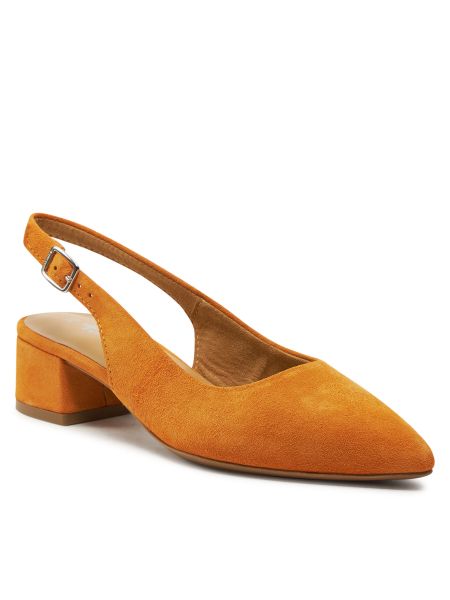 Sandále Tamaris oranžová