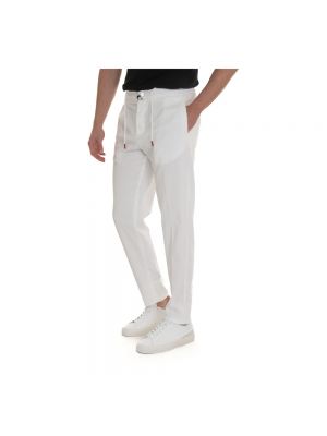 Pantalones chinos Kiton blanco