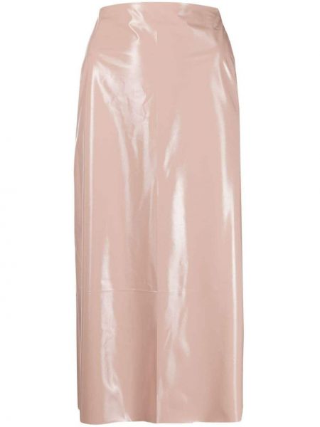 Falda midi Nº21 rosa