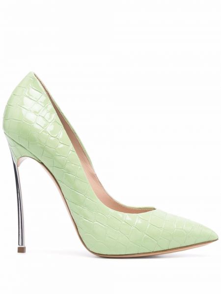 Pumps Casadei grønn