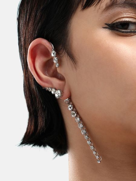 Σκουλαρίκια με διαφανεια Sohi