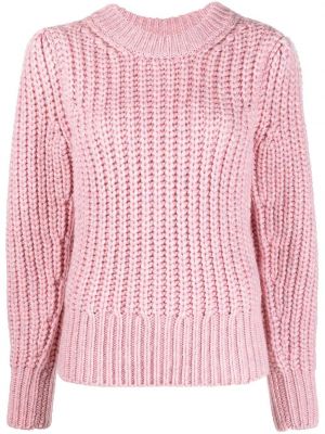 Chunky džemper Isabel Marant ružičasta