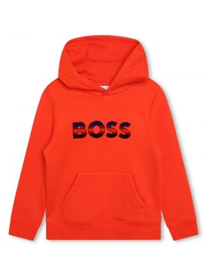 Hoodie Boss Kidswear rosso