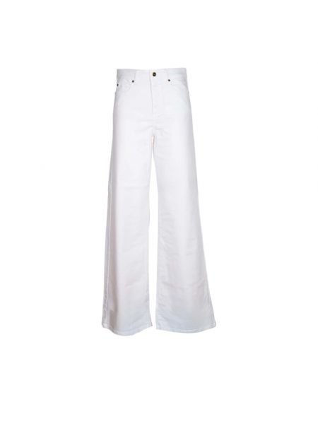 Spodnie relaxed fit Iblues białe