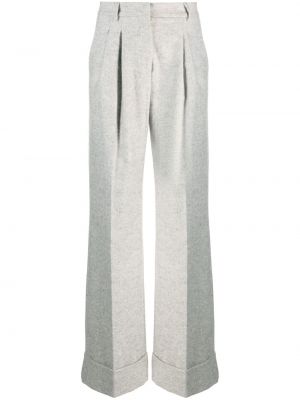 Вълнени прав панталон The Andamane сиво