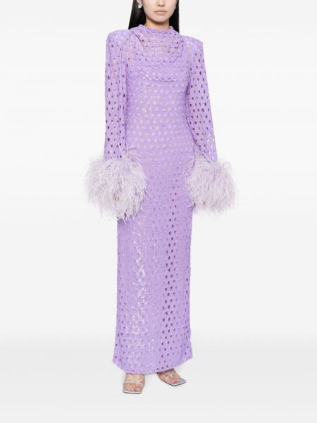 Koktejlové šaty Rachel Gilbert fialové