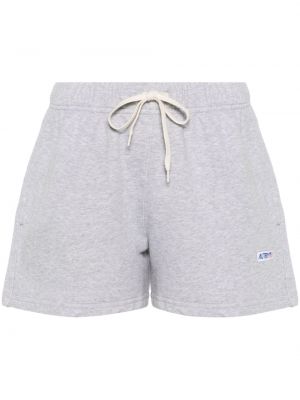Shorts en coton Autry gris