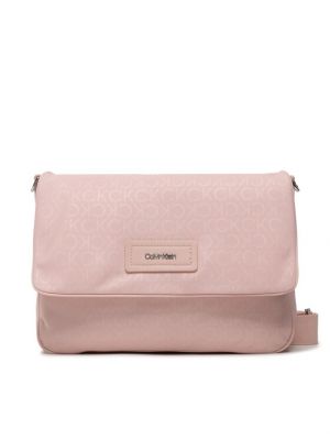 Найлонови чанта през рамо Calvin Klein розово