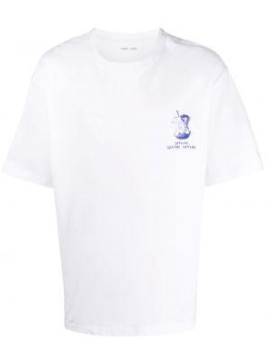 T-shirt Samsoe Samsoe vit