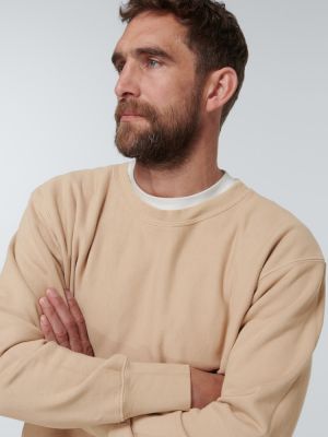 Jersey de algodón de tela jersey Les Tien beige