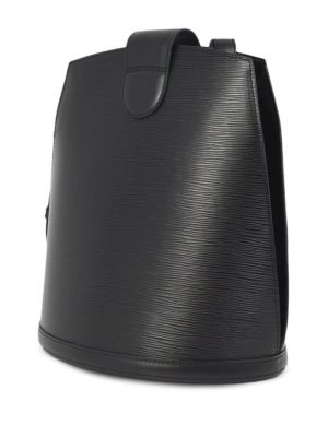 Iš natūralios odos rankinė su viršutine rankena Louis Vuitton juoda