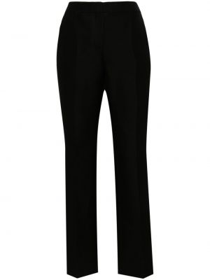 Pruhované nohavice Moschino čierna