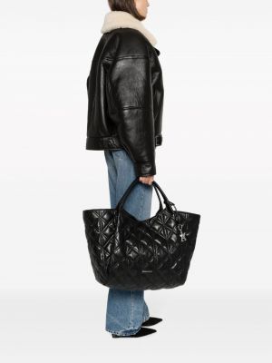 Oversize gesteppte shopper handtasche Emporio Armani