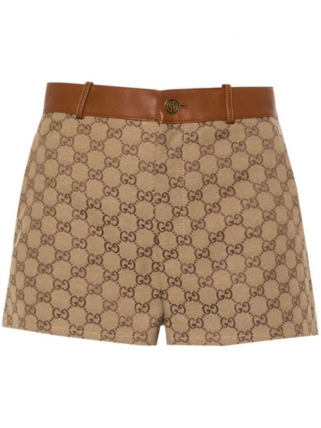 Nahkaiset shortsit Gucci