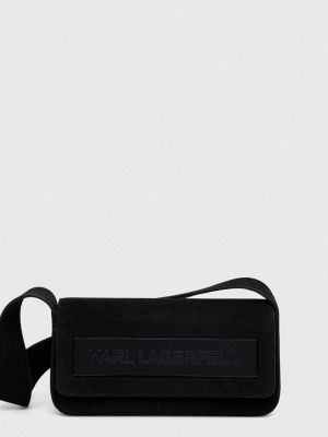 Velúr szarvasbőr táska Karl Lagerfeld