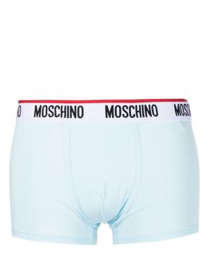 Boxerky jersey Moschino modré