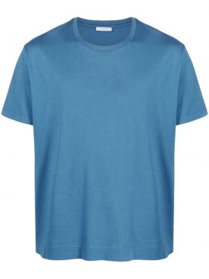 Памучна тениска Boglioli синьо