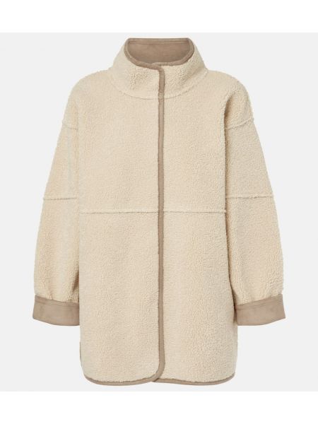 Sametti kaksipuoleinen takki Velvet beige