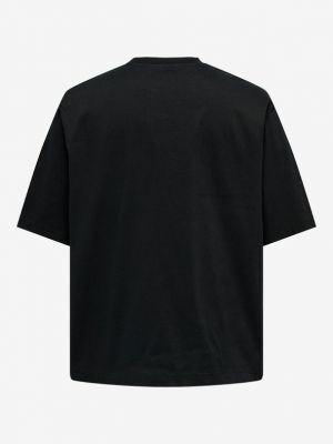 Oversize тениска Only черно