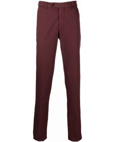 Pantalones chinos Brunello Cucinelli rojo