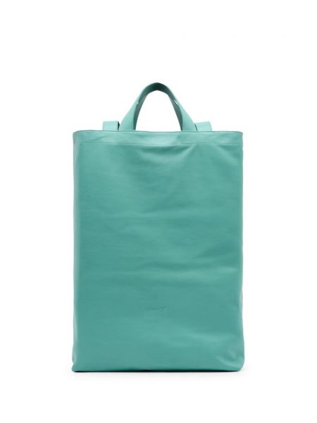 Δερμάτινη τσάντα shopper Marsell πράσινο