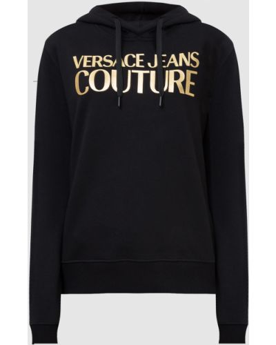 Худі з принтом Versace Jeans Couture, чорне