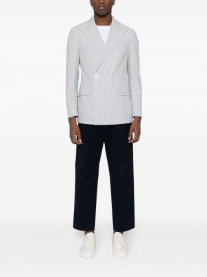 Bavlněné hedvábné lněné polokošile Polo Ralph Lauren
