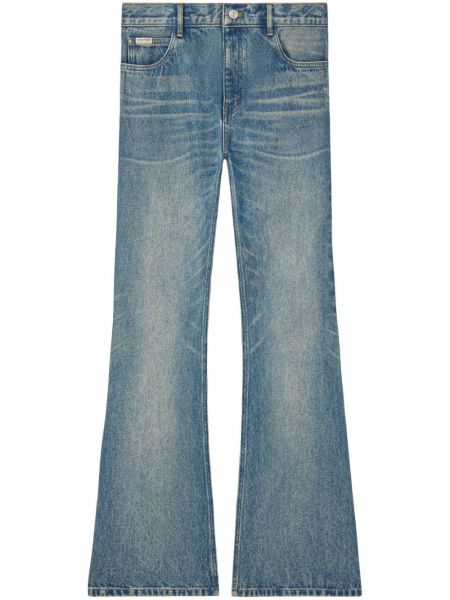 Flared jeans Courreges blå