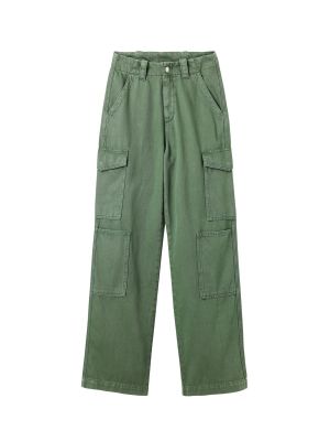 Kargo hlače Desigual zelena